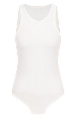 Alaia: Белый боди 