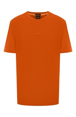BOSS Orange: Хлопковая футболка 