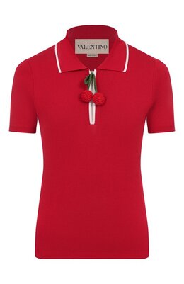 Valentino: Хлопковое поло 