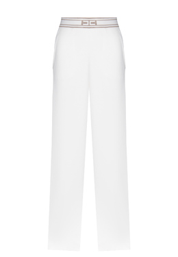 ELISABETTA FRANCHI: Бежевые брюки 