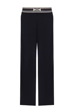 ELISABETTA FRANCHI: Чёрные брюки 