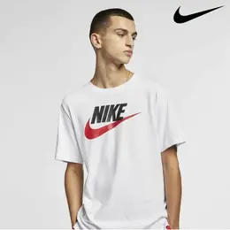 NIKE: Белая футболка  Futura