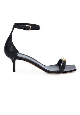 ELISABETTA FRANCHI: Чёрные босоножки 