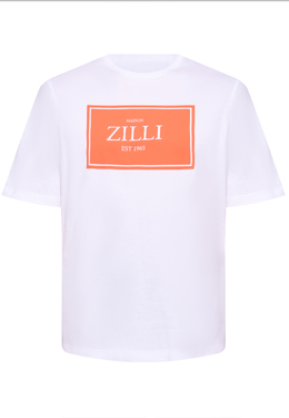 ZILLI: Белая футболка 