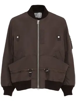 SACAI: Куртка с воротником 