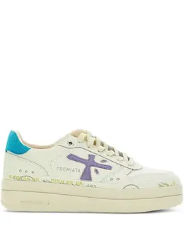 Premiata: Белые кроссовки 