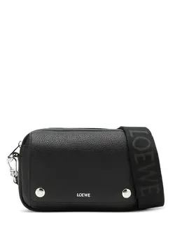 LOEWE: Чёрная сумка 
