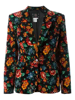 Kenzo Pre-Owned: Жакет с растительным принтом 