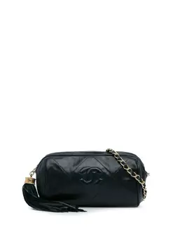 CHANEL Pre-Owned: Голубая сумка 