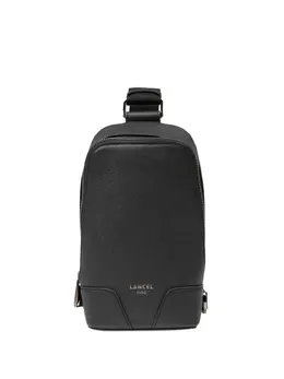 Lancel: Чёрный рюкзак 