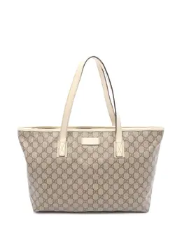 Gucci Pre-Owned: Коричневая сумка-шоппер 