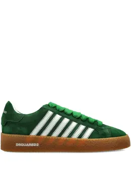 DSQUARED2: Зелёные кроссовки  Boxer