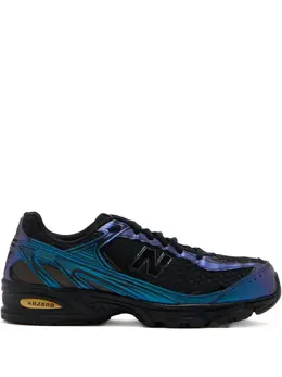 New Balance: Чёрные кроссовки 