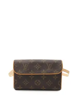 Louis Vuitton Pre-Owned: Коричневая поясная сумка 
