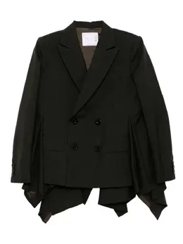 sacai: Жакет из шерсти 