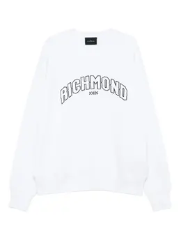 John Richmond: Белый свитшот 