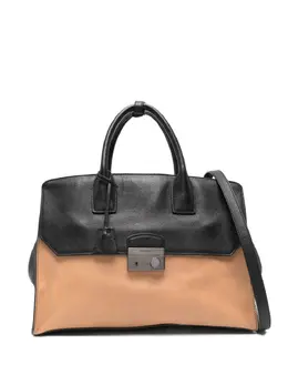 Prada Pre-Owned: Чёрная сумка на руку 
