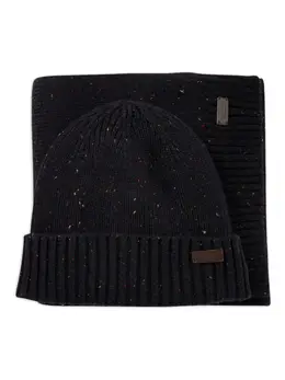Barbour: Синяя шапка 