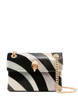Kurt Geiger London: Чёрная сумка через плечо 