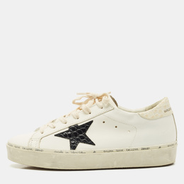 Golden Goose: Белые кроссовки  Hi Star