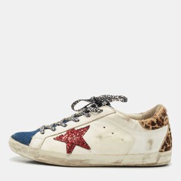 Golden Goose: Многоцветные кроссовки  Super Star