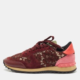 Valentino: Многоцветные кроссовки  Rockrunner