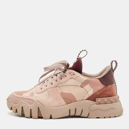Valentino: Двухцветные кроссовки  Rockrunner