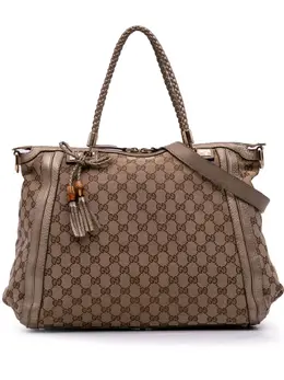 Gucci Pre-Owned: Коричневая сумка 