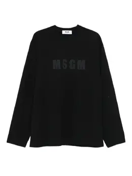 MSGM: Футболка с принтом 