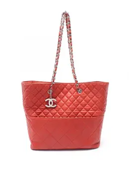 CHANEL Pre-Owned: Красная сумка-шоппер 