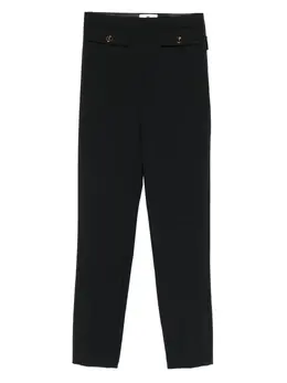 Elisabetta Franchi: Чёрные брюки 