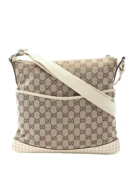 Gucci Pre-Owned: Коричневая сумка через плечо 