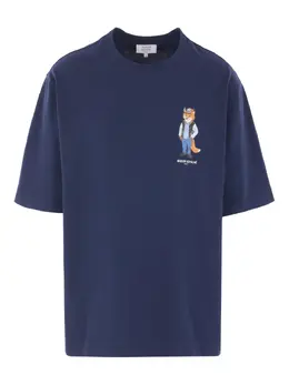 Maison Kitsuné: Хлопковая футболка 