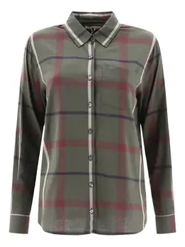 Barbour: Зелёная рубашка 