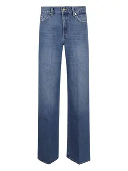 7 For All Mankind: Хлопковые джинсы  Lotta