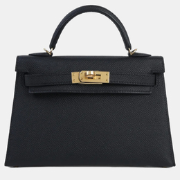 Hermes: Чёрная сумка  Kelly
