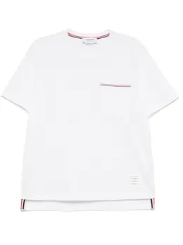 Thom Browne: Белая футболка  RWB