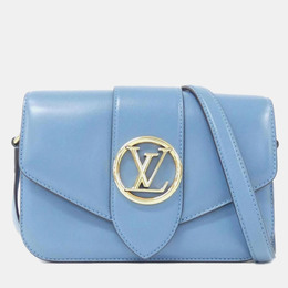 Louis Vuitton: Голубая сумка  Pont Neuf