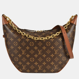 Louis Vuitton: Коричневая сумка 