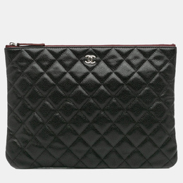 Chanel: Чёрный клатч 