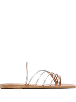 Ancient Greek Sandals: Серебристые сандалии 