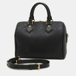 Louis Vuitton: Чёрная сумка  Speedy