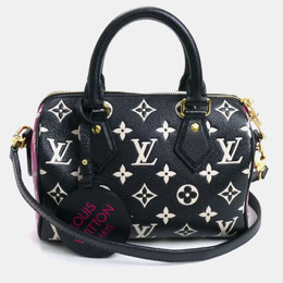 Louis Vuitton: Чёрная сумка  Speedy
