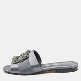 Manolo Blahnik: Синие сандалии 
