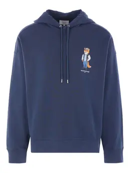 Maison Kitsuné: Толстовка с принтом 
