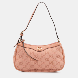 Gucci: Розовая сумка  Ophidia
