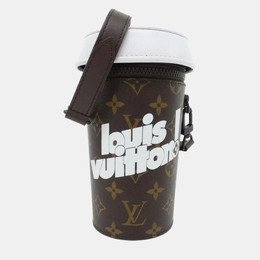 Louis Vuitton: Коричневая сумка 