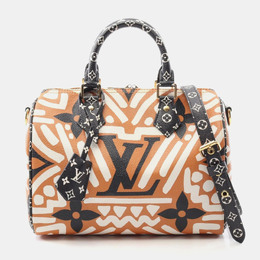 Louis Vuitton: Оранжевая сумка  Speedy