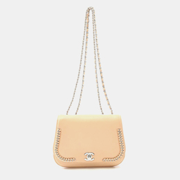 Chanel: Бежевая сумка 