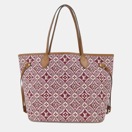 Louis Vuitton: Сумка  Neverfull с растительным принтом